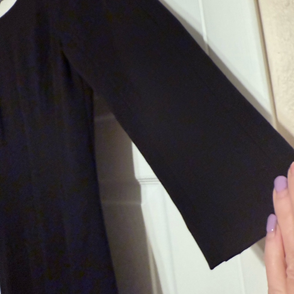 Brand New Talbots Black Ponte Sheath Dress - Size 4P - Picture 5 of 10
